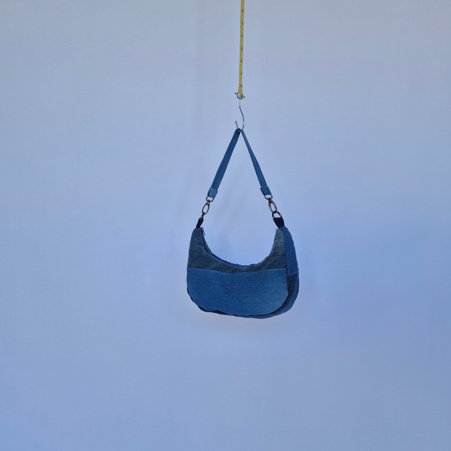 mini bag denim patchwork #8