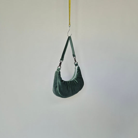 mini bag fluffy green #25