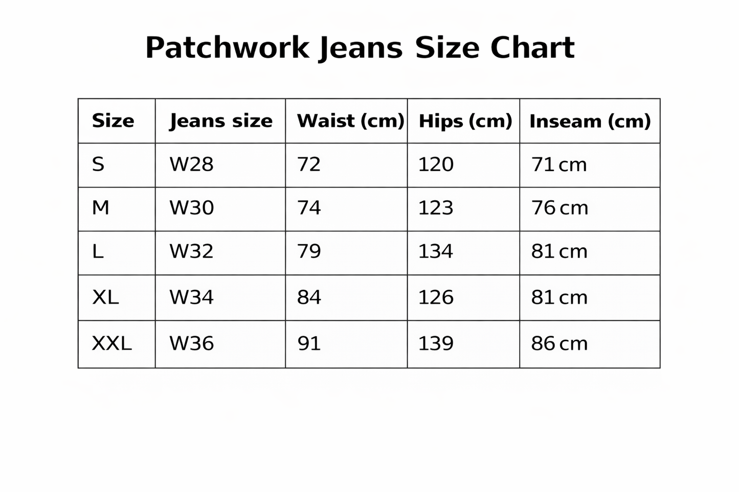 PRE ORDER JEANS /W