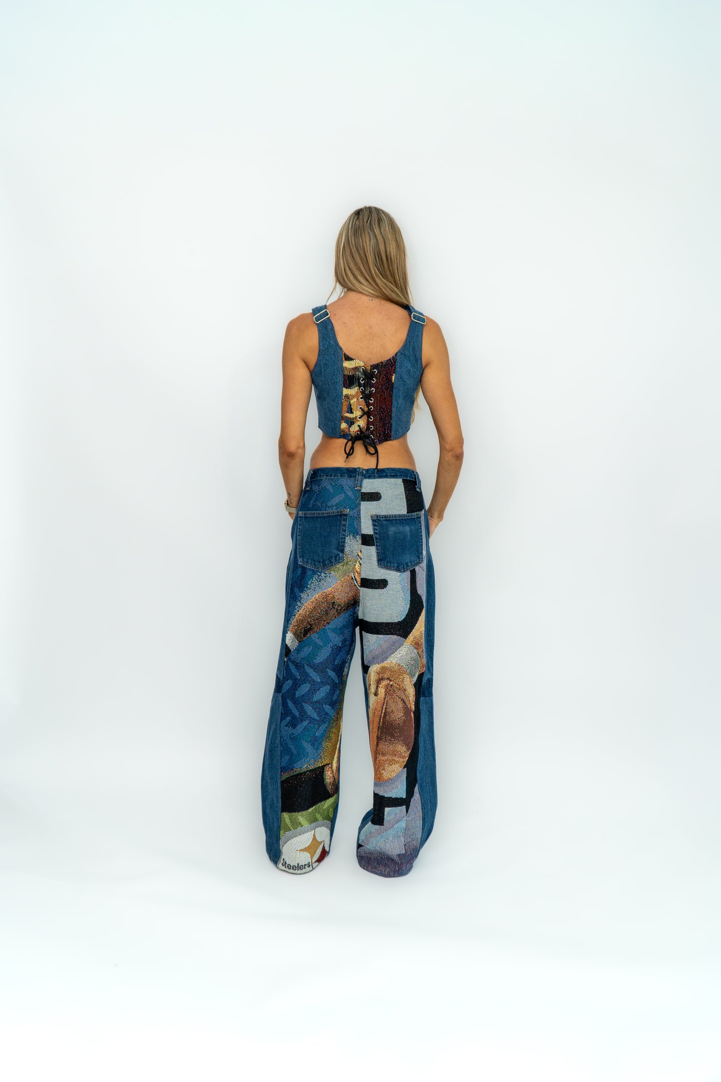 Tapestry corset top #15