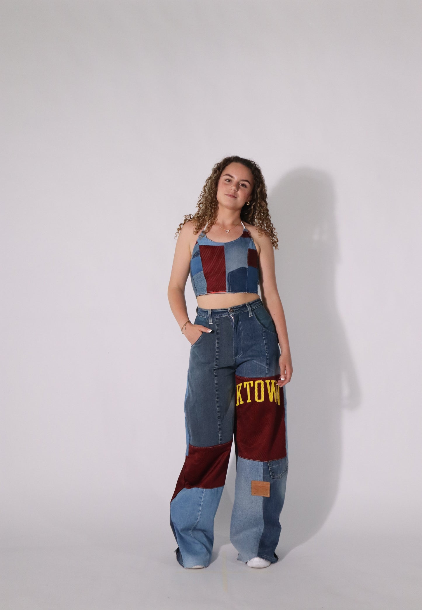 Jeans bordeaux