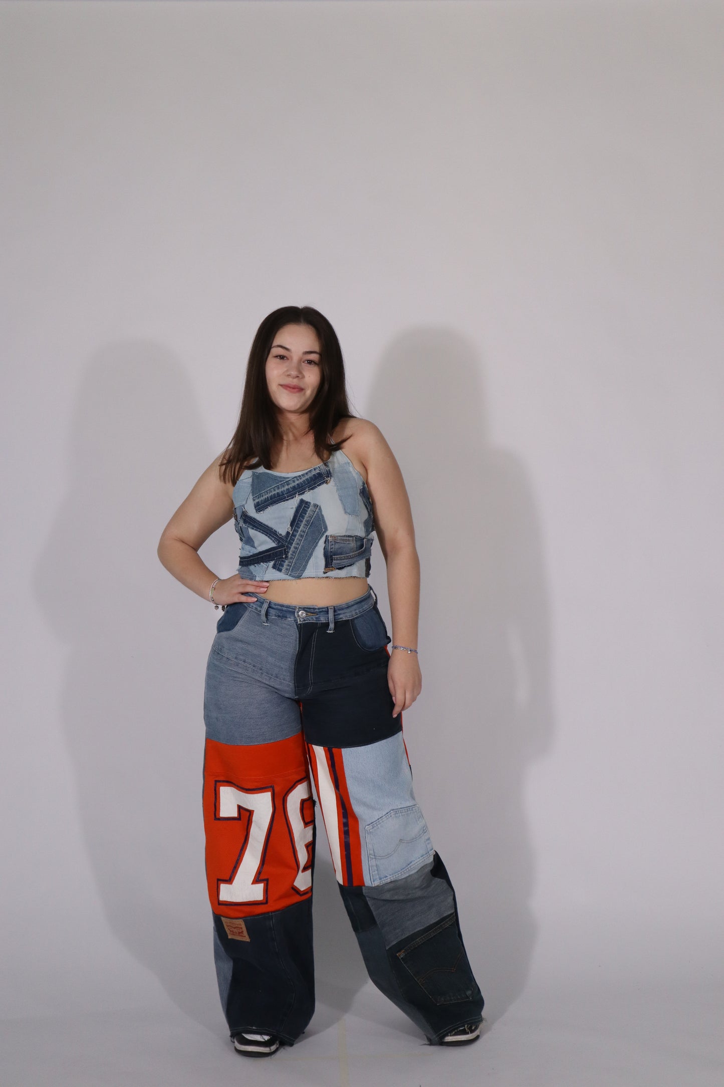 jeans Orange