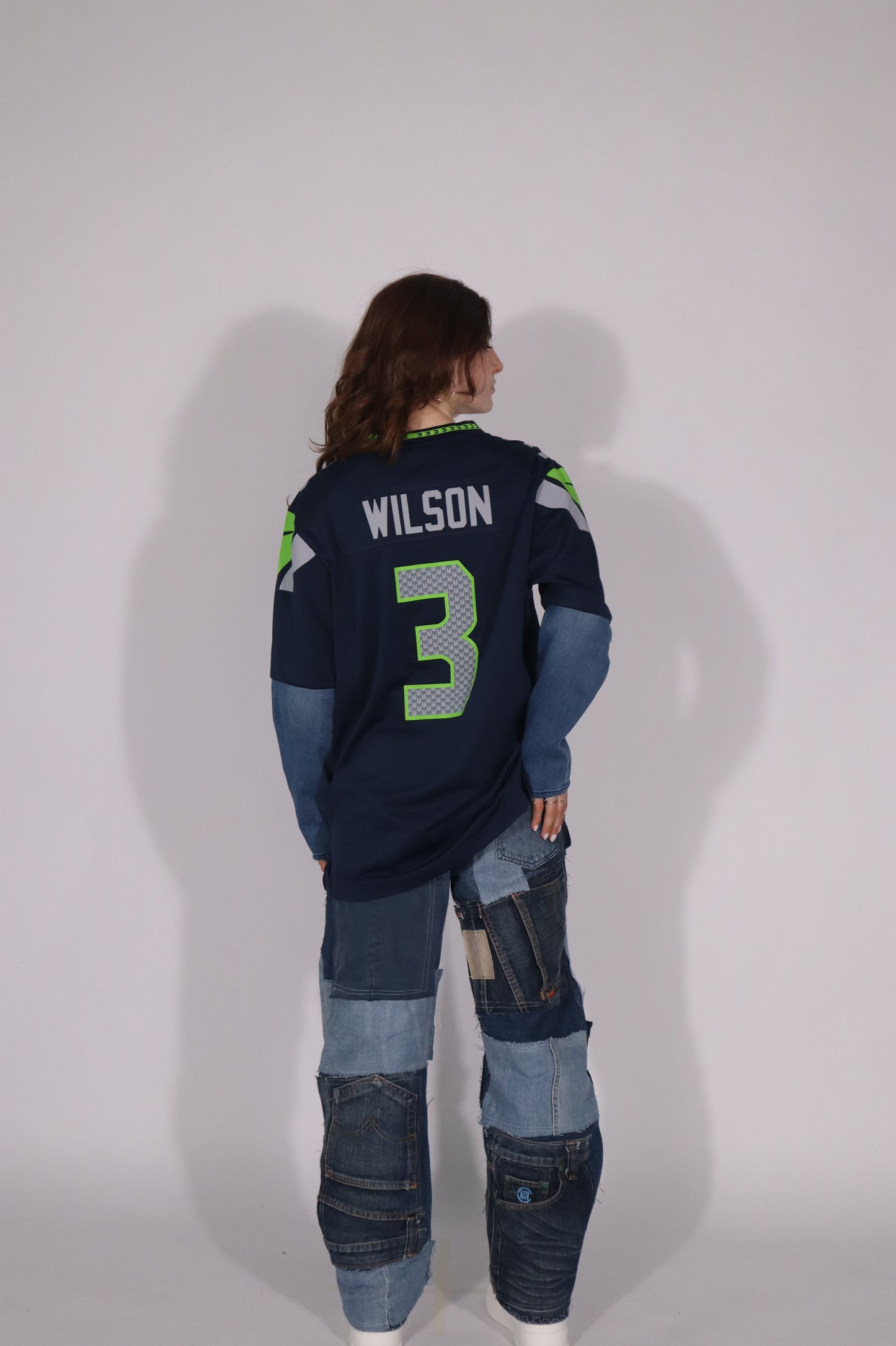 Denim jersey longsleeve