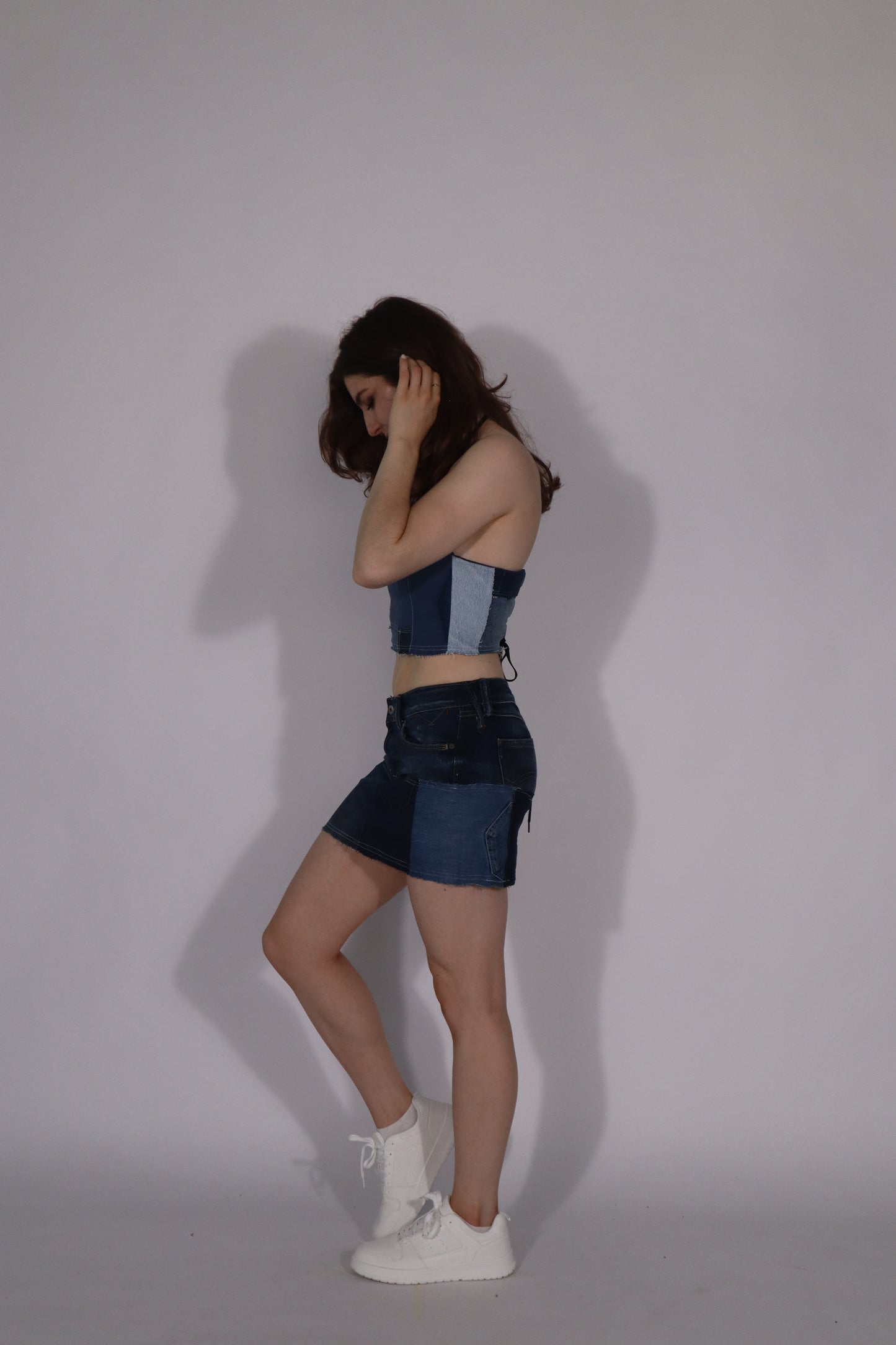 Corset top orange