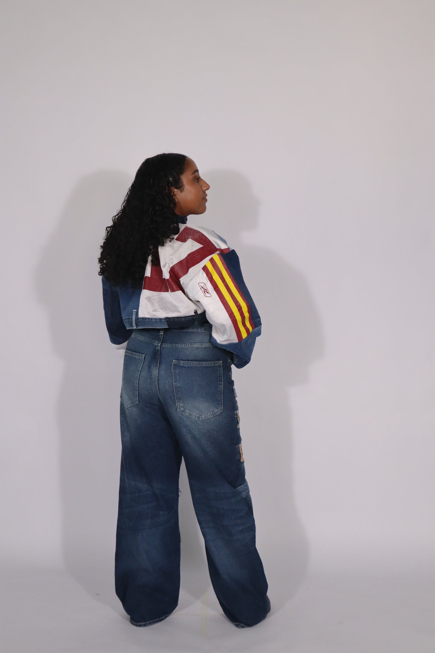 Jacket yellow/red