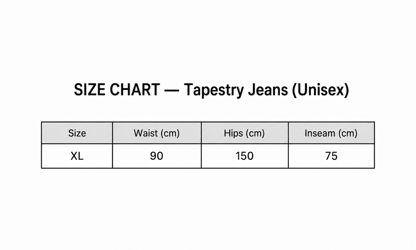 Tapestry jeans #15