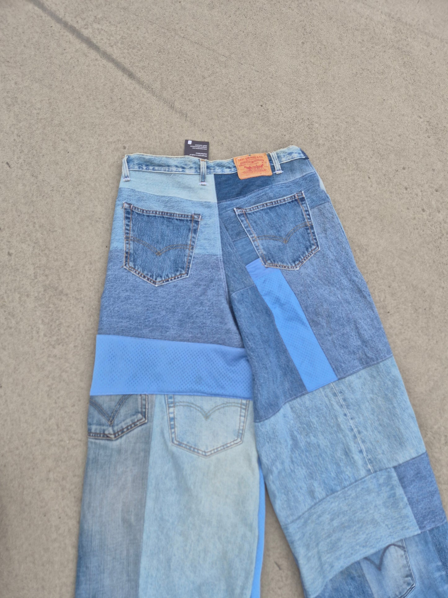 Men's Jeans blue jersey