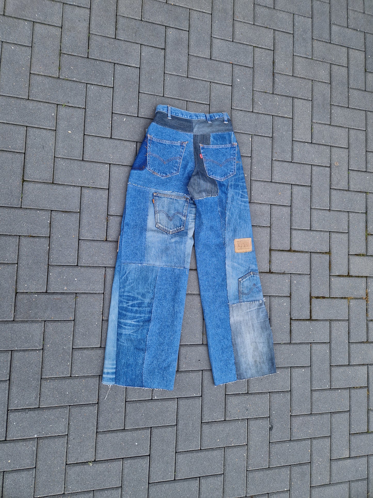 Women's jeans patchwork