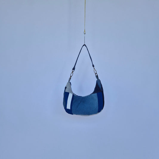 mini bag patchwork denim #4