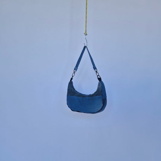 mini bag denim patchwork #8