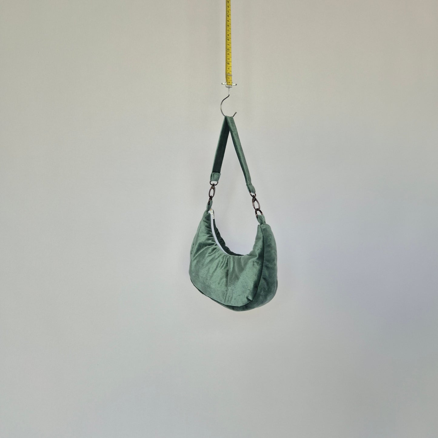 mini bag fluffy green #25