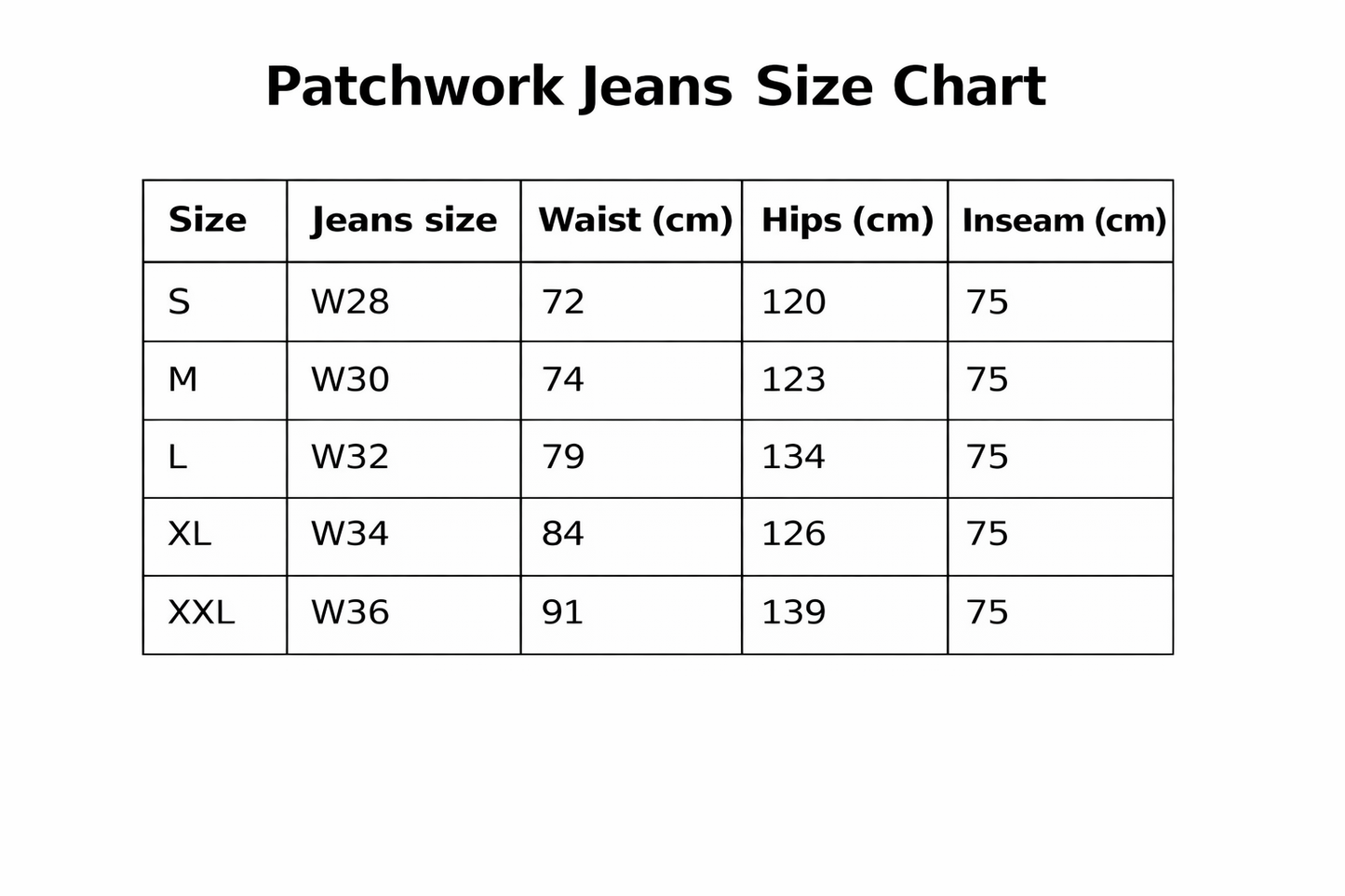 Patchwork jeans women #3