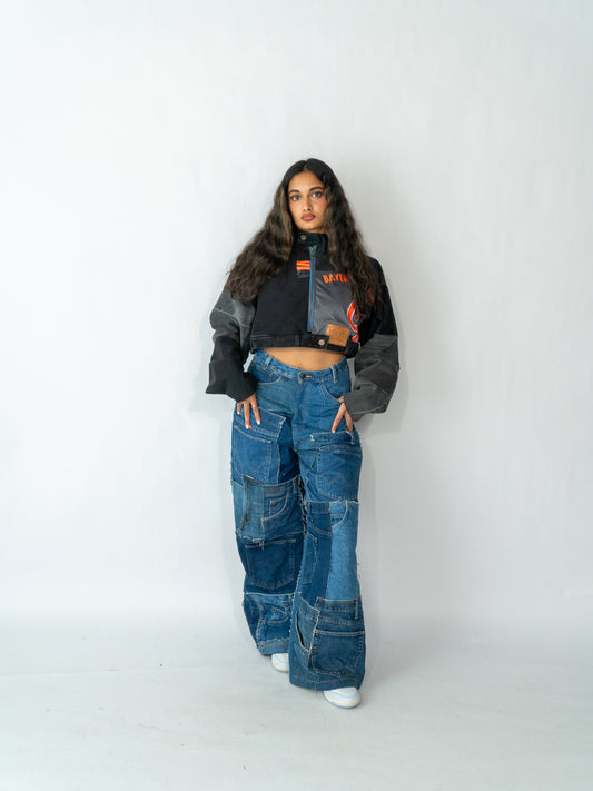 Patchworkjeans women #1