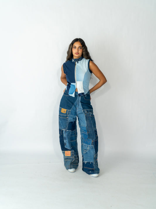 Patchworkjeans women #2