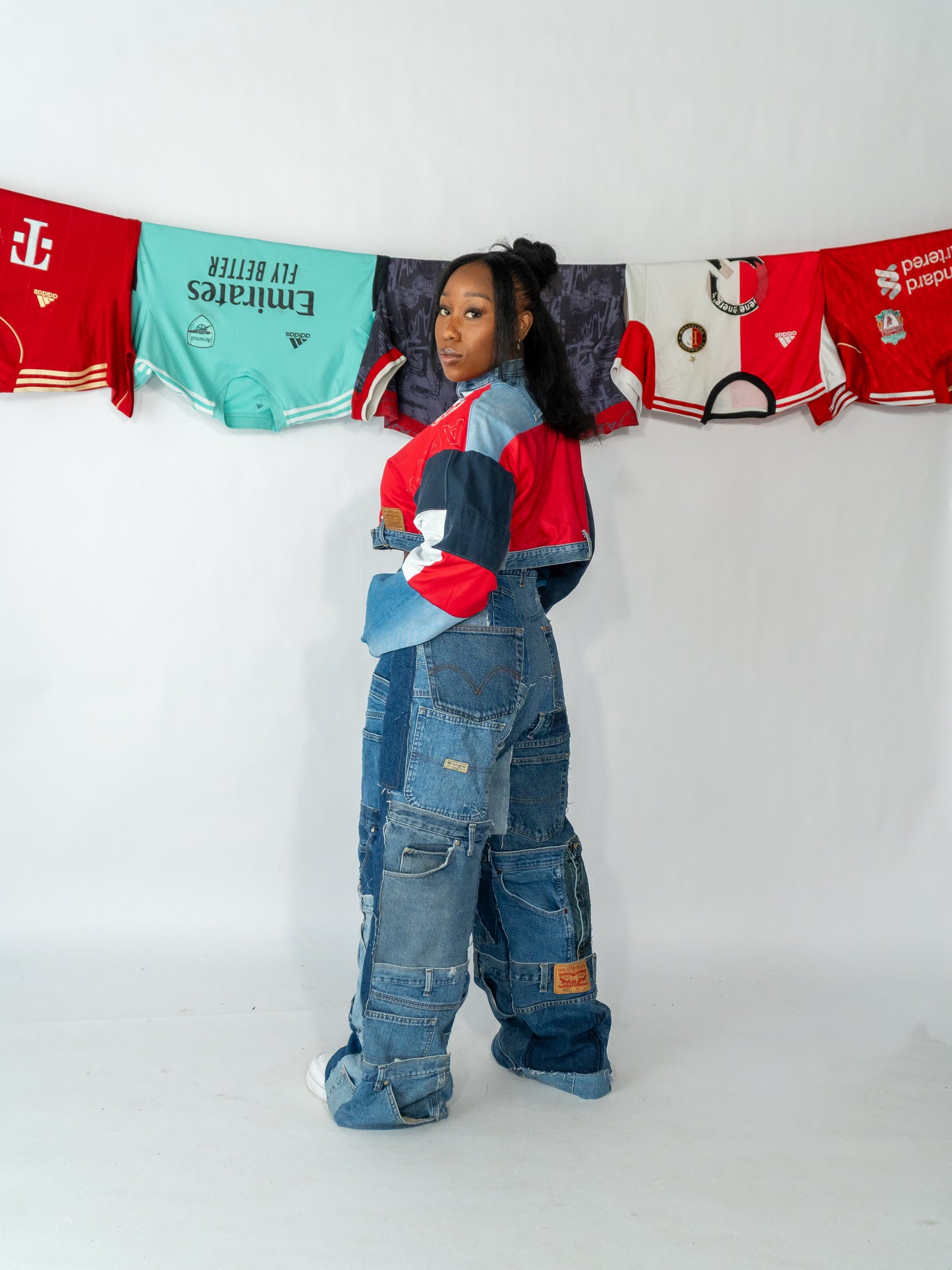 Patchwork jeans women #3