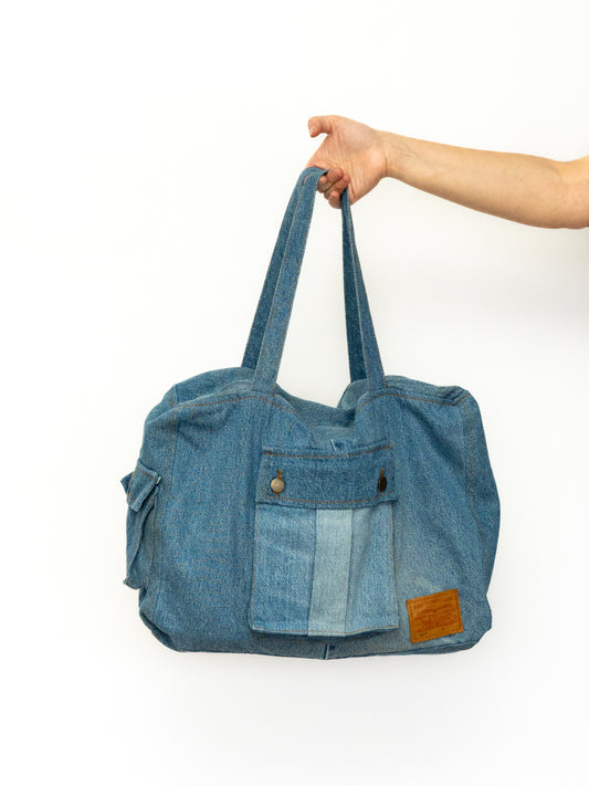 The denim duffle bag #2