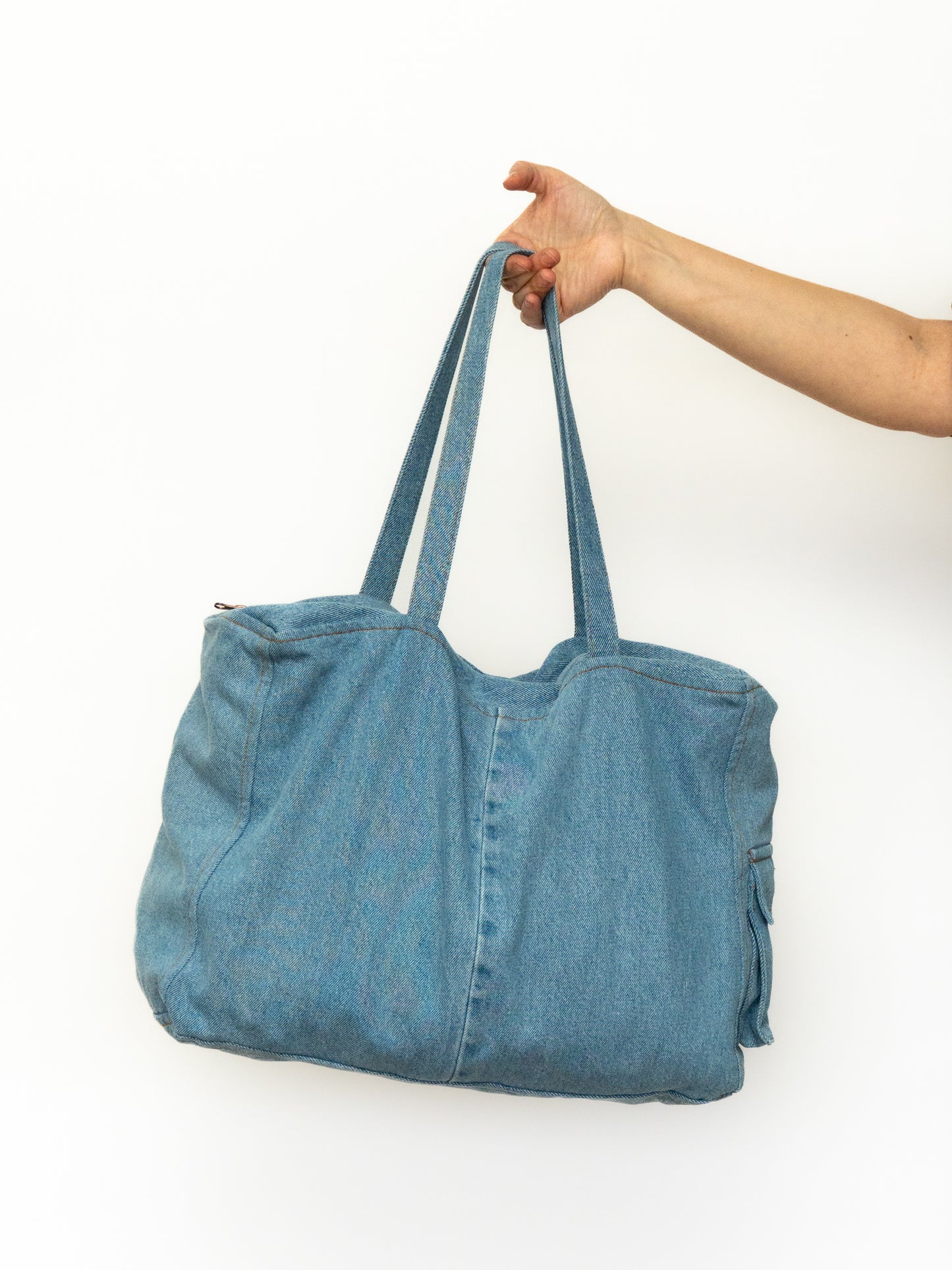 The denim duffle bag #4