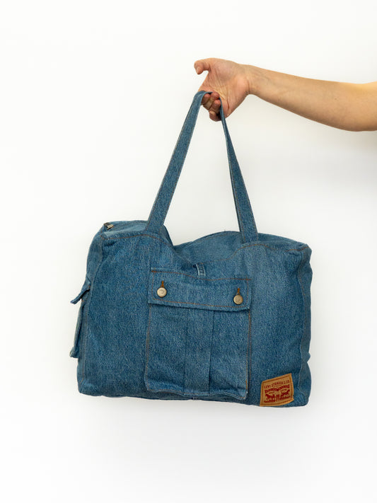 The denim duffle bag #5