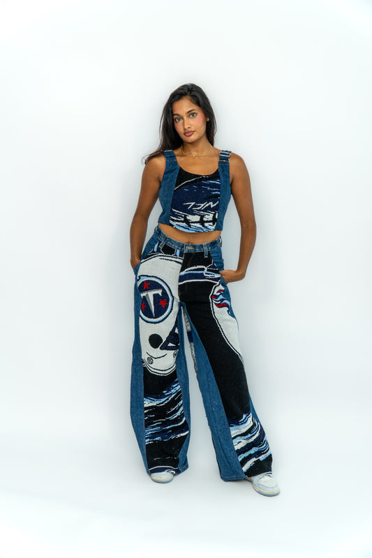 Tapestry corset top #1