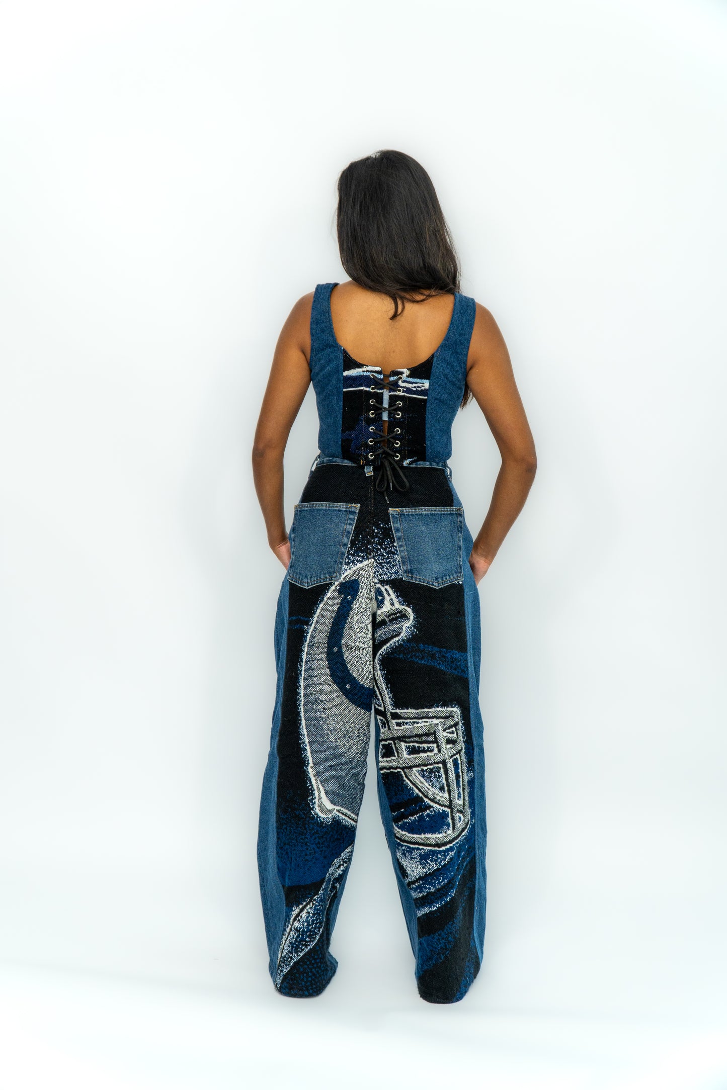 Tapestry corset top #1