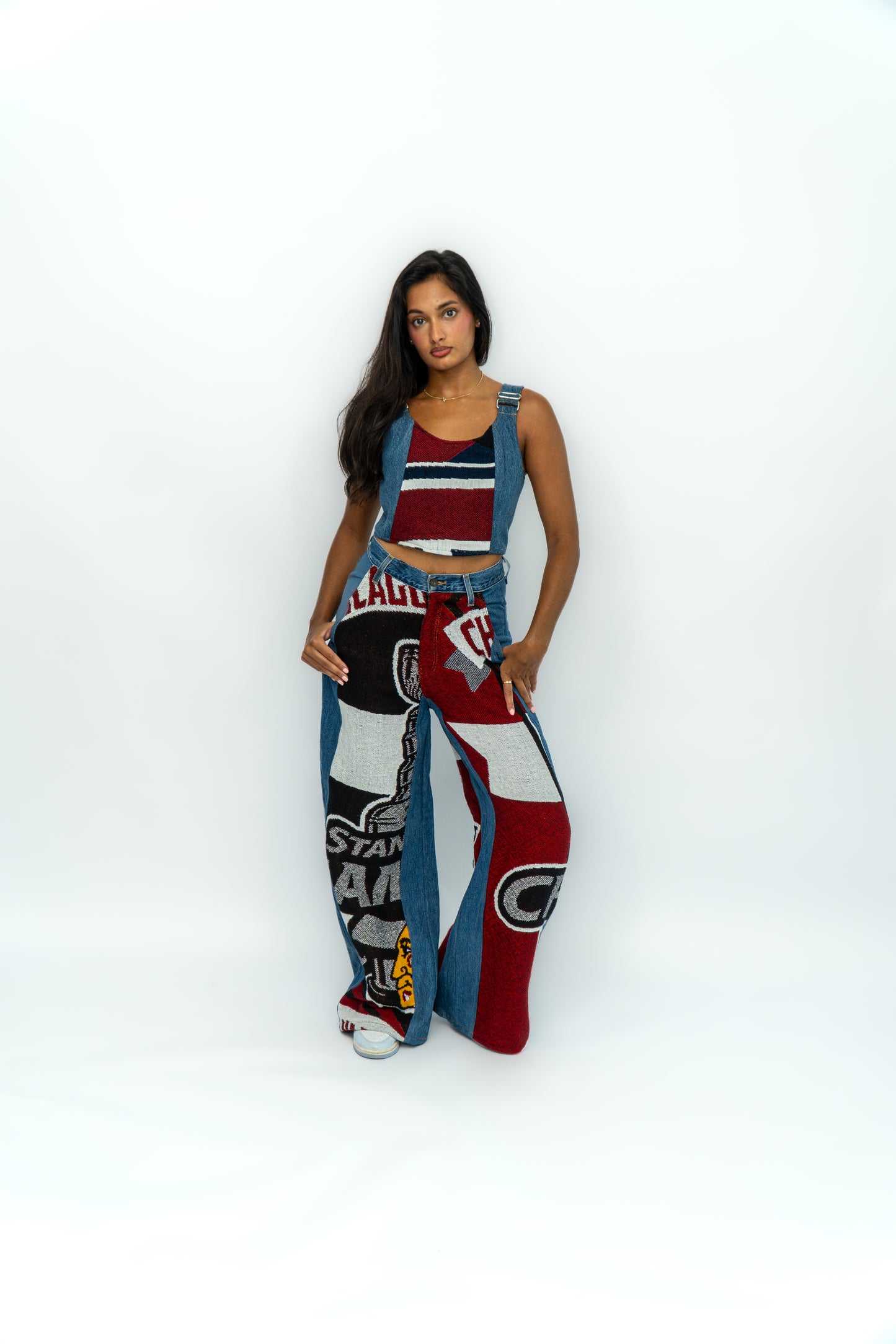 Tapestry corset top #3