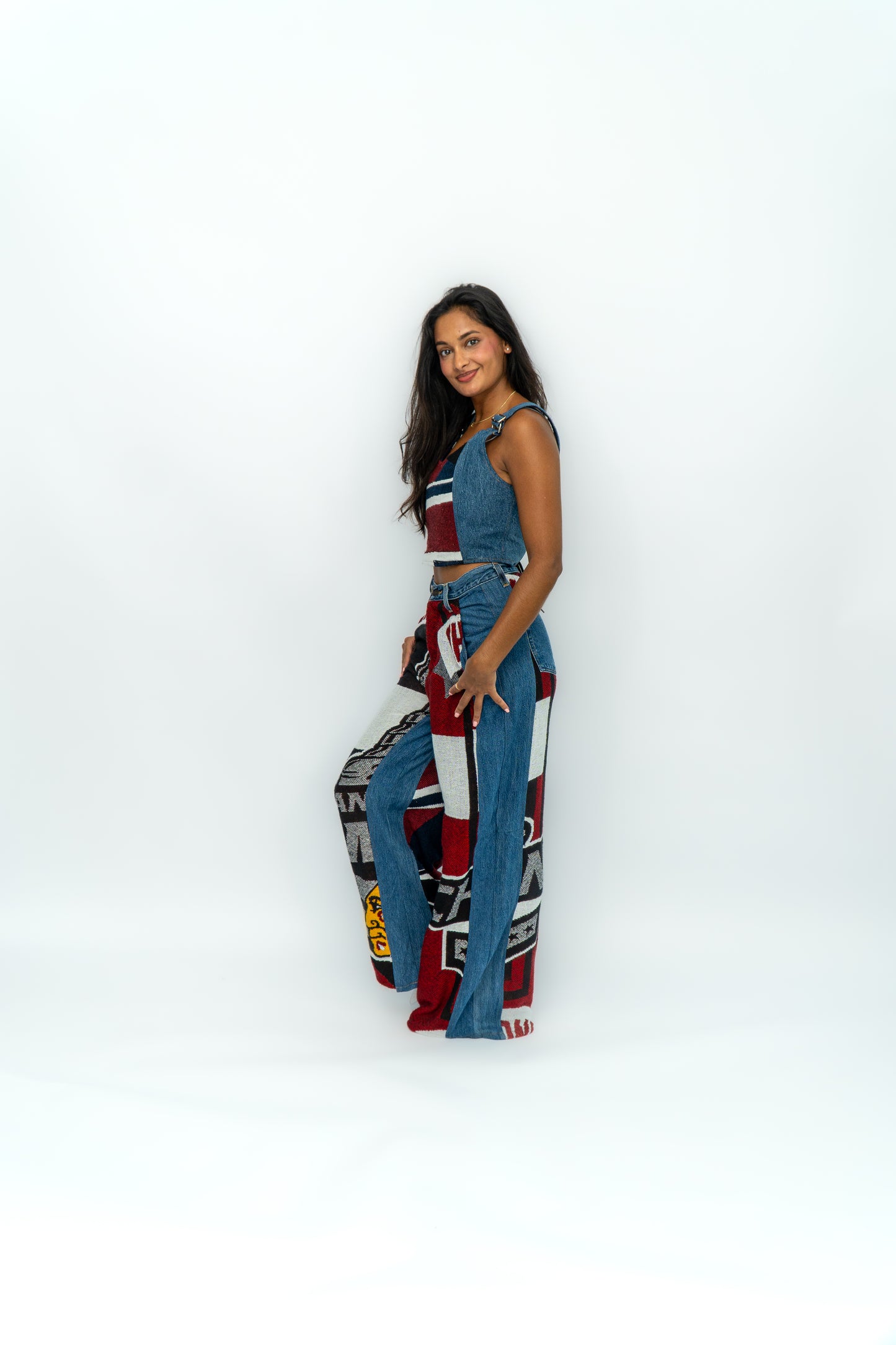 Tapestry corset top #3