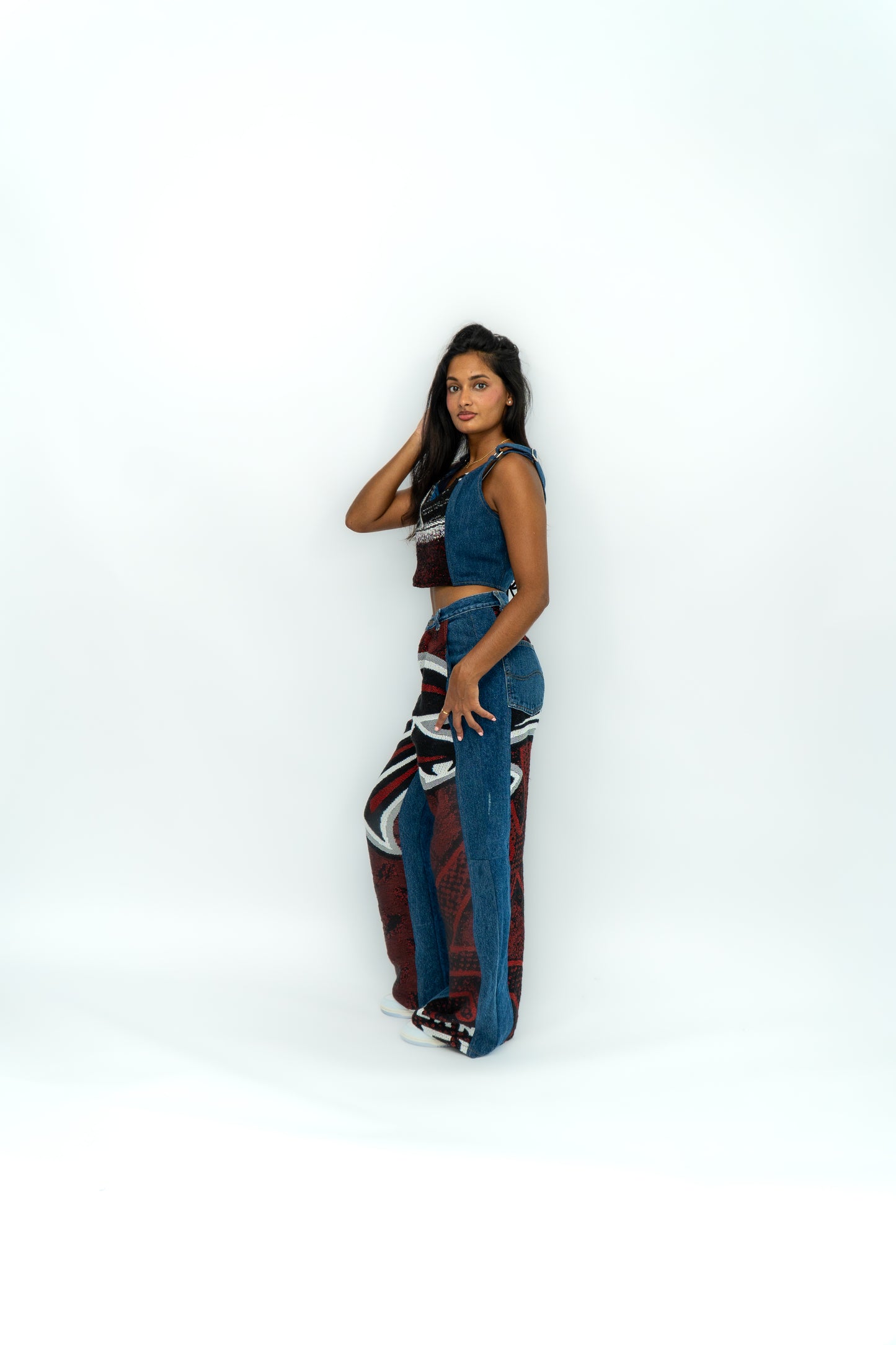 Tapestry corset top #10