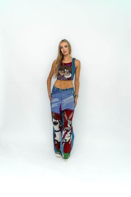 Tapestry corset top #16