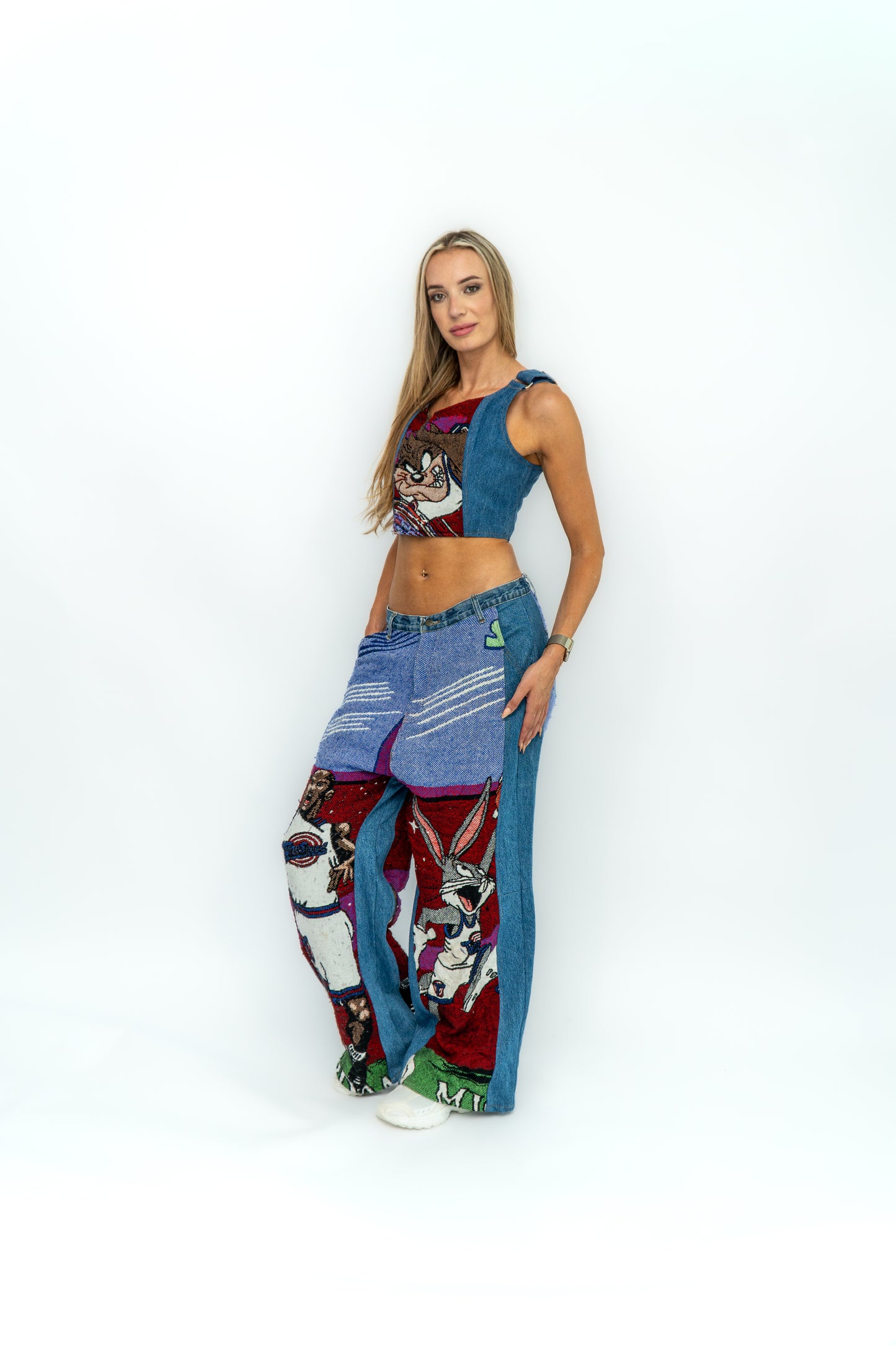 Tapestry corset top #16