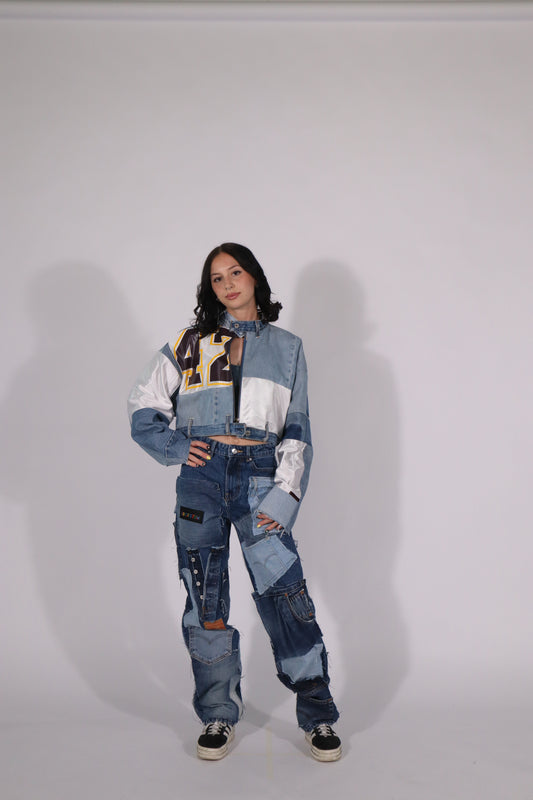 Cropped jacket 42