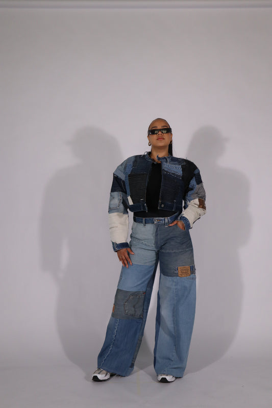Cropped jacket Quilted