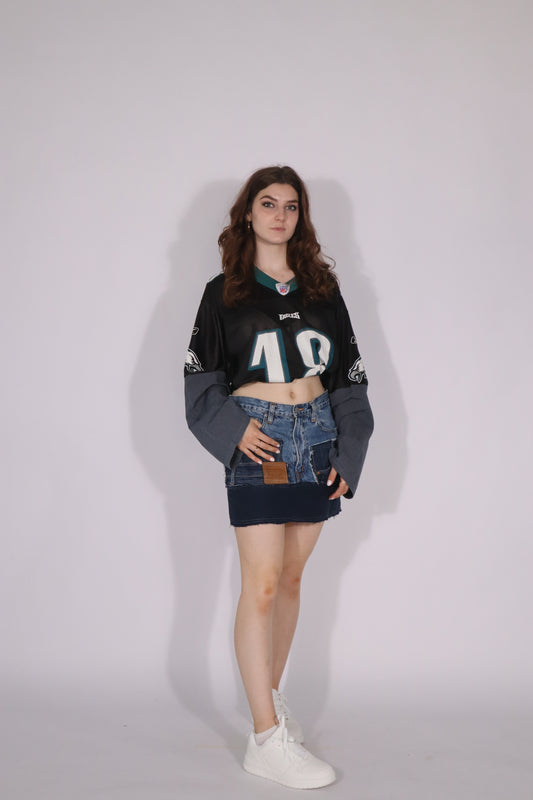 Denim skirt