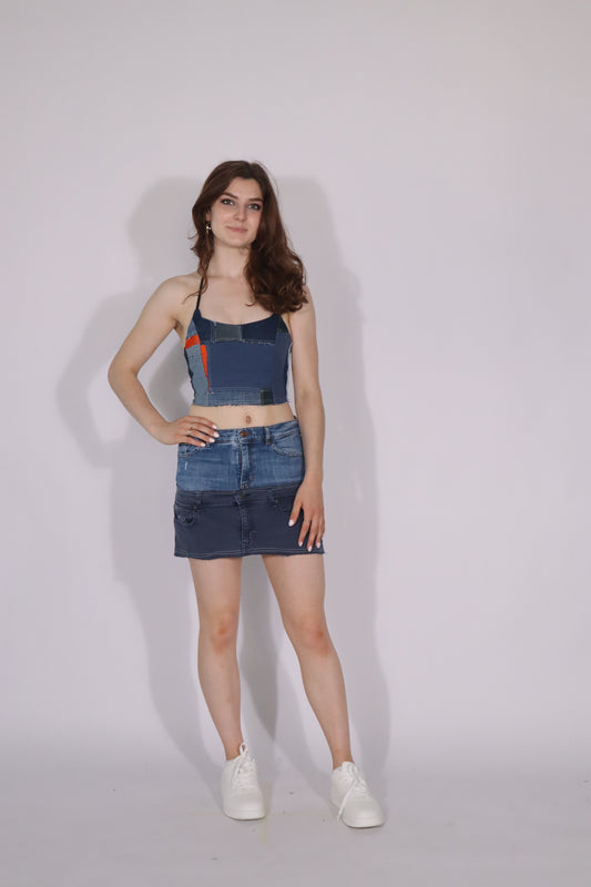 denim skirt
