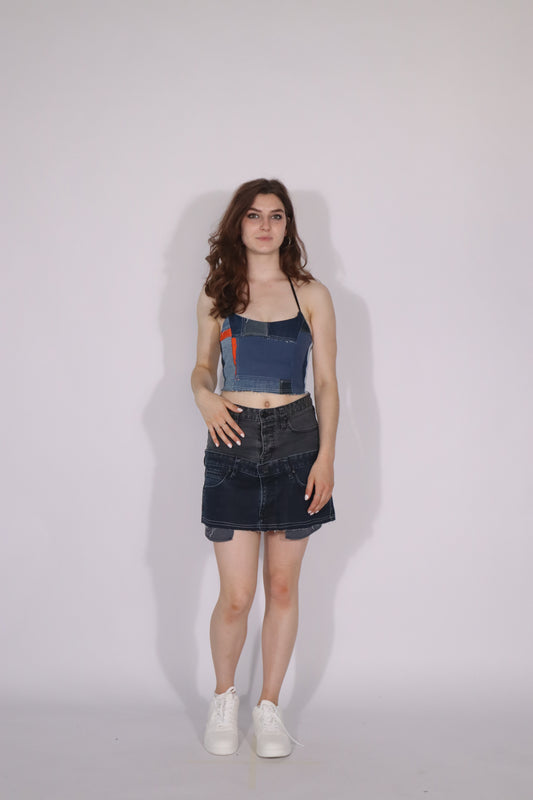 Denim skirt