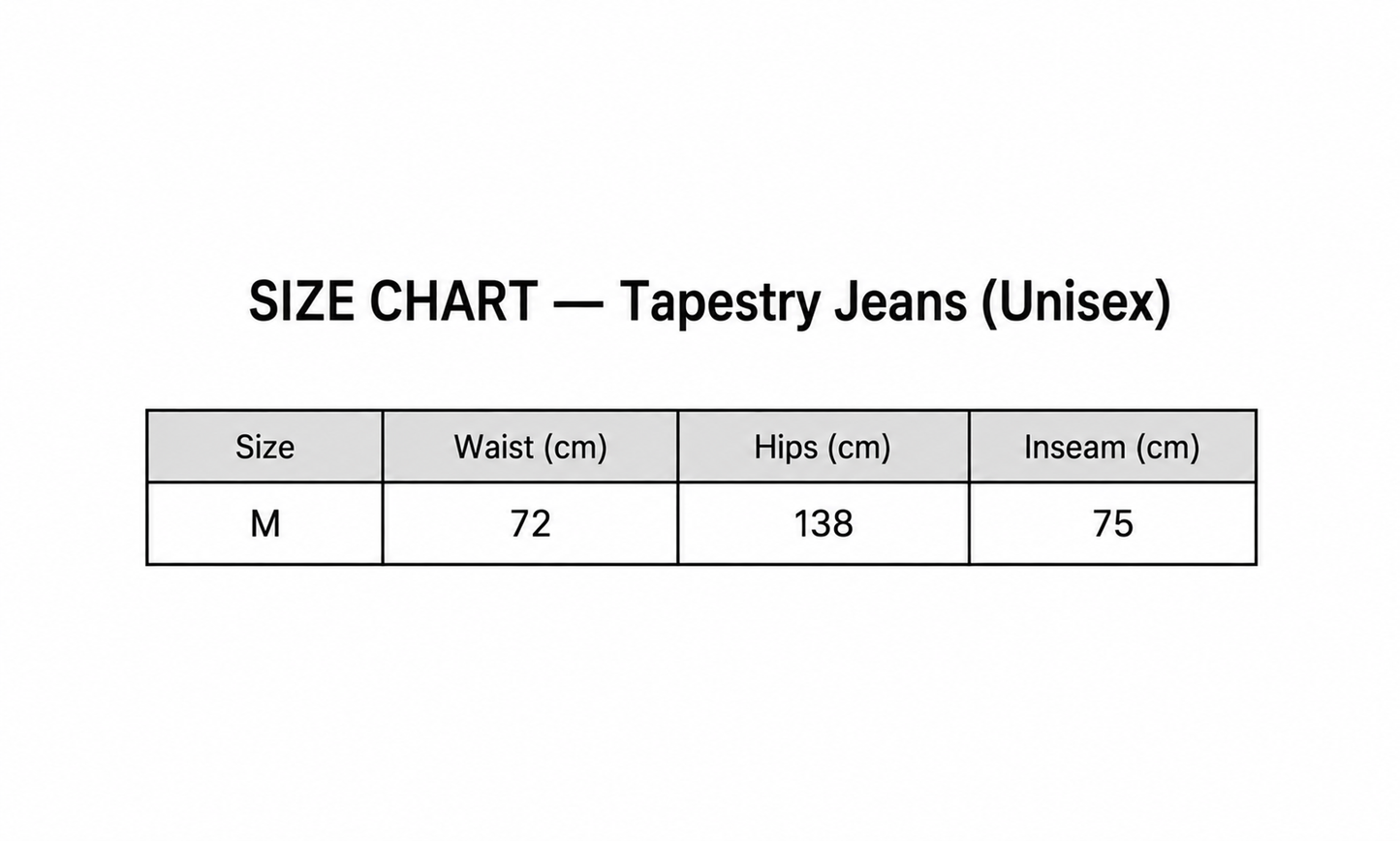 Tapestry jeans #11
