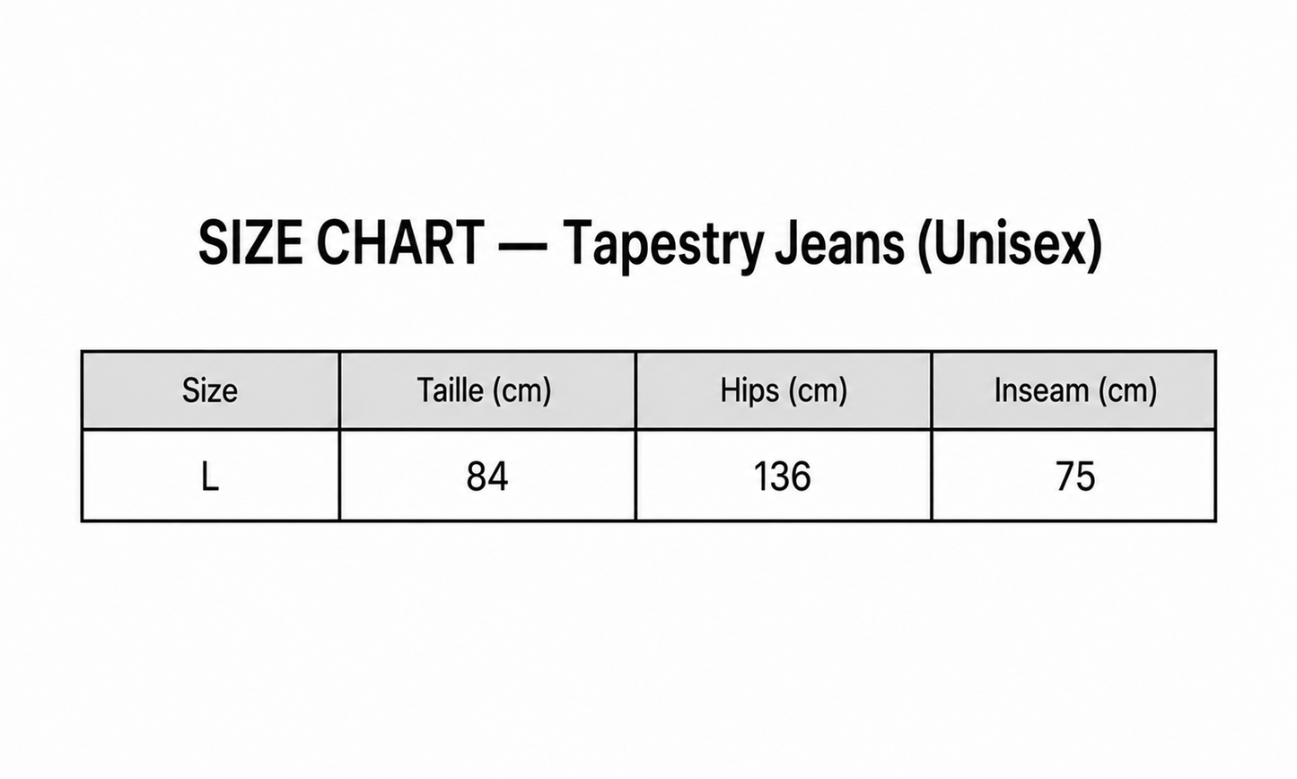 Tapestry jeans #17
