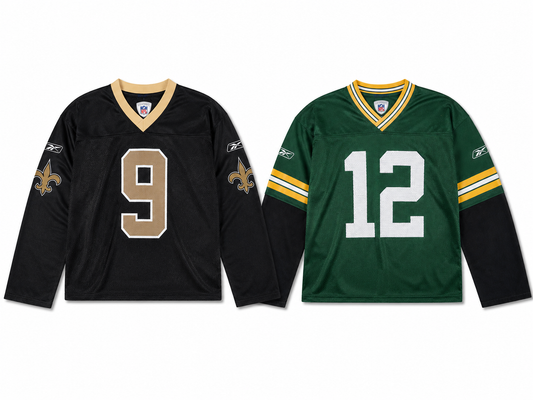 2 denim jerseys