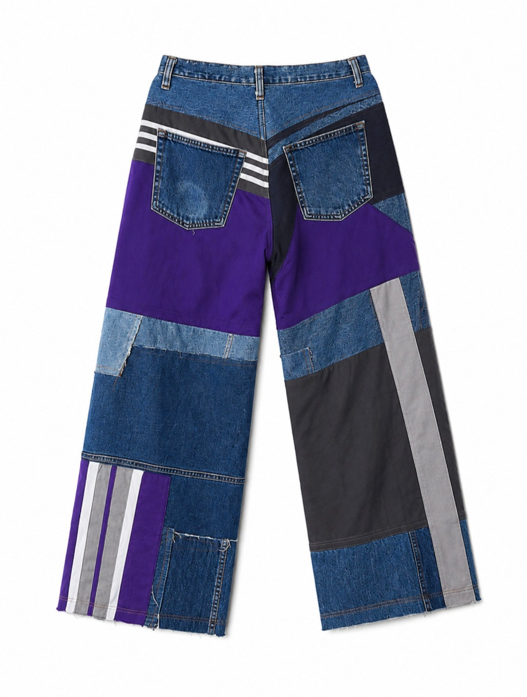 Purple/grey jeans