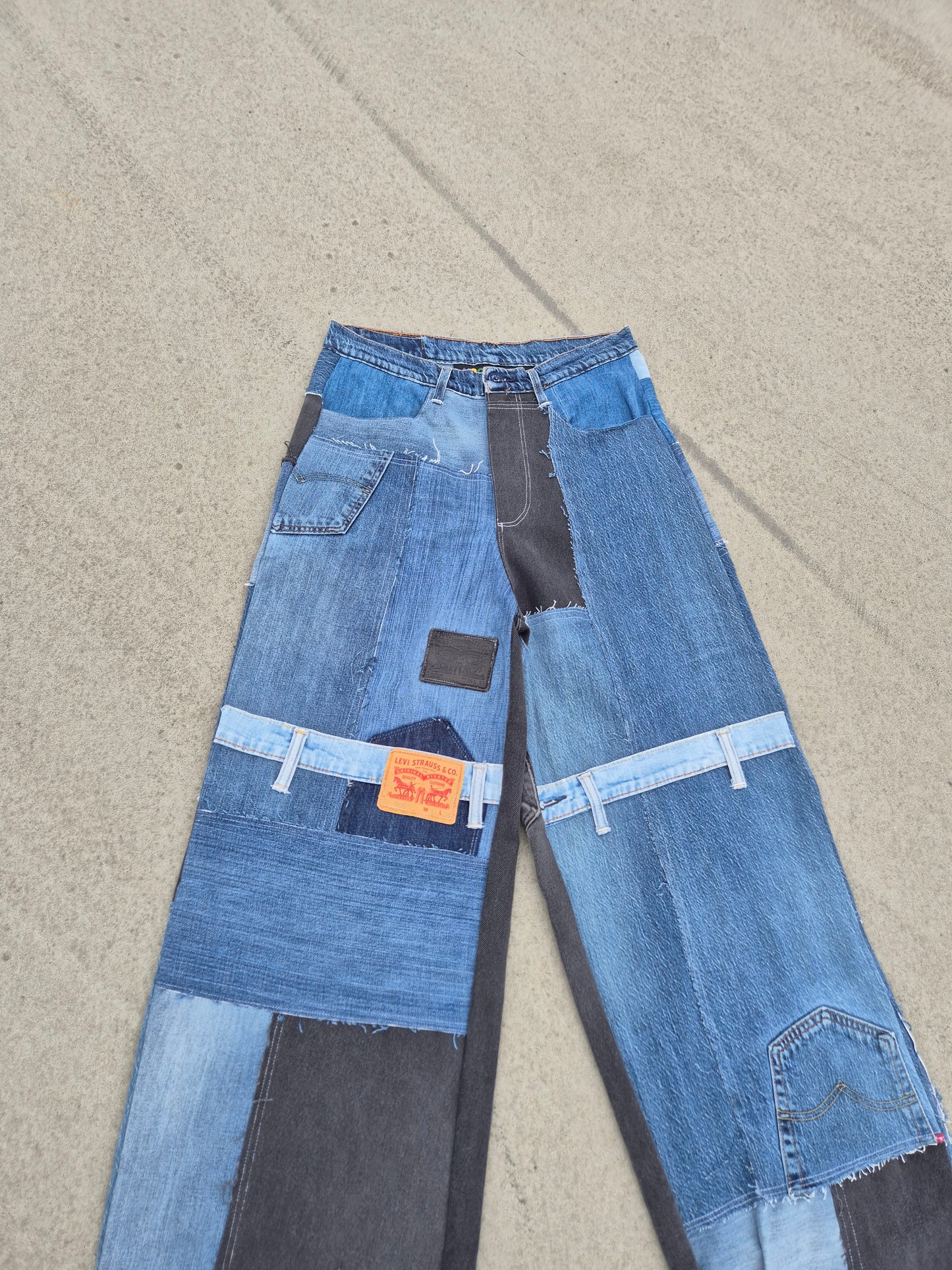 Patchwork Men's Jeans